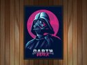 Ver imagem 3 de Quadro Decorativo Darth Vader Star Wars Nerd Geek Decorações Com Moldura G013