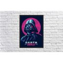 Ver imagem 4 de Quadro Decorativo Darth Vader Star Wars Nerd Geek Decorações Com Moldura G013