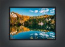 Ver imagem 2 de Quadro Decorativo Árvores Rio Lago Paisagem Natureza Com Moldura G14