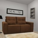 Ver imagem 1 de Sofá 2 Lugares Onix 1,80M para Sala Confortavel Sued Herrero:Cobre
