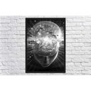 Ver imagem 4 de Quadro Decorativo Psicologia Consultórios Profissão Psiquiatra Decorações Com Moldura G03