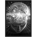 Ver imagem 1 de Quadro Decorativo Psicologia Consultórios Profissão Psiquiatra Decorações Com Moldura G03