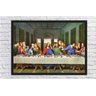 Quadro Decorativo Jesus Santa Ceia Apóstolos Religiosidade Decorações Com Moldura G06 - 4