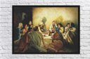 Ver imagem 4 de Quadro Decorativo Jesus Santa Ceia Apóstolos Religiosidade Decorações Com Moldura G07