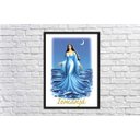 Ver imagem 4 de Quadro Decorativo Iemanjá Rainha Do Mar Religiosidade Decorações Com Moldura G02