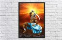 Ver imagem 4 de Quadro Decorativo Ogum Orixá Religiosidade Decorações Com Moldura G03