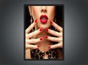 Ver imagem 4 de Quadro Decorativo Salão De Beleza Cabelos Manicure Decorações Com Moldura G02