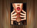 Ver imagem 2 de Quadro Decorativo Salão De Beleza Cabelos Manicure Decorações Com Moldura G02