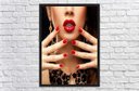 Ver imagem 3 de Quadro Decorativo Salão De Beleza Cabelos Manicure Decorações Com Moldura G02