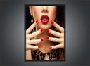 Ver imagem 4 de Quadro Decorativo Salão De Beleza Cabelos Manicure Decorações Com Moldura G03