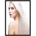 Ver imagem 1 de Quadro Decorativo Salão De Beleza Cabelos Manicure Decorações Com Moldura G04