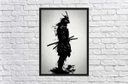 Ver imagem 4 de Quadro Decorativo Samurai Decorações Salas Quartos Com Moldura G01