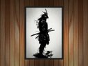Ver imagem 2 de Quadro Decorativo Samurai Decorações Salas Quartos Com Moldura G01