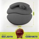 Ver imagem 3 de Sofá Cama Cosi 1,88m Xpand Tech Tecido Bouclê Cinza Escuro Cama Inbox