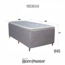 Ver imagem 4 de Colchão Solteiro Molas Ensacadas Vision + Base 088x188x71 Bom Pastor