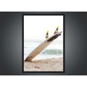 Ver imagem 4 de Quadro Decorativo Surf Surfista Decorações Salas Quartos Com Moldura G04