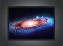 Ver imagem 3 de Quadro Decorativo Galáxias Planetas Universo Espaço Decorações Salas Quartos Com Moldura G01