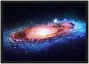 Ver imagem 1 de Quadro Decorativo Galáxias Planetas Universo Espaço Decorações Salas Quartos Com Moldura G01
