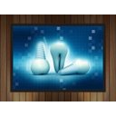 Ver imagem 2 de Quadro Decorativo Dentista Consultórios Odontologia Dentes Implante Decorações Com Moldura G07