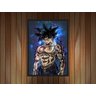 Quadro Decorativo Dragon Ball Goku Desenho Anime Salas Quartos Decorações Com Moldura G02 - 2