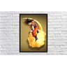 Quadro Decorativo Dragon Ball Goku Desenho Anime Salas Quartos Decorações Com Moldura G03 - 2