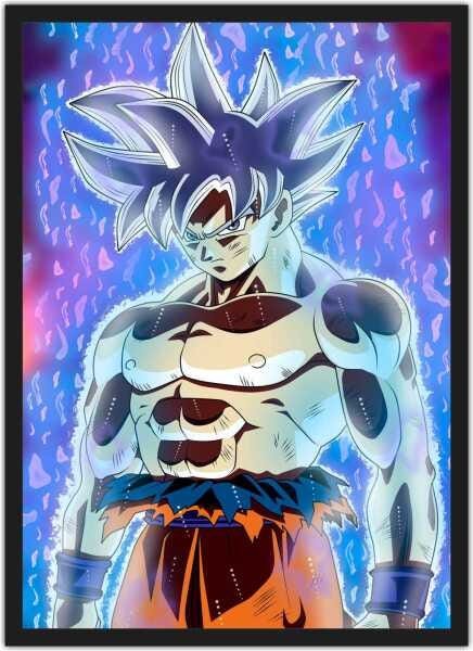 PLACA DECORATIVA GOKU CRIANÇA DRAGON BALL