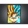 Quadro Decorativo Dragon Ball Goku Desenho Anime Salas Quartos Decorações Com Moldura G10 - 2