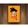 Quadro Decorativo Dragon Ball Desenho Anime Salas Quartos Decorações Com Moldura G12 - 2