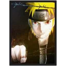 Quadro Decorativo Naruto Desenho Anime Salas Quartos Decorações Com Moldura G02 - 1