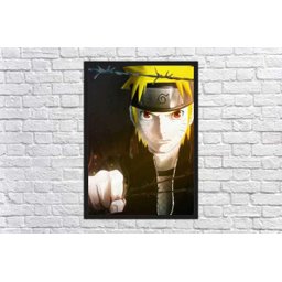 Quadro Decorativo Naruto Desenho Anime Salas Quartos Decorações Com Moldura G02 - 4