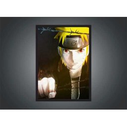 Quadro Decorativo Naruto Desenho Anime Salas Quartos Decorações Com Moldura G02 - 3