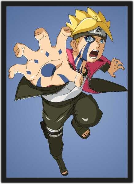 Quadro Decorativo Naruto Desenho Anime Salas Quartos Decorações Com Moldura  G03