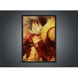 Quadro Decorativo One Piece Desenho Anime Salas Quartos Decorações Com Moldura G01 - 3