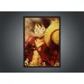 Quadro Decorativo One Piece Desenho Anime Salas Quartos Decorações Com Moldura G01 - 3