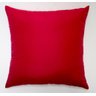 Almofada Vermelha Lisa - 2