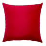 Almofada Vermelha Lisa - 1
