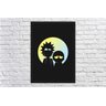 Quadro Decorativo Rick and Morty Desenho Anime Salas Quartos Decorações Com Moldura G02 - 4