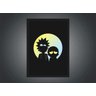 Quadro Decorativo Rick and Morty Desenho Anime Salas Quartos Decorações Com Moldura G02 - 3