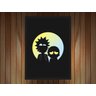 Quadro Decorativo Rick and Morty Desenho Anime Salas Quartos Decorações Com Moldura G02 - 2