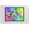 Quadro Decorativo Pokémon Desenho Anime Salas Quartos Decorações Com Moldura G02 - 4