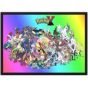 Ver imagem 1 de Quadro Decorativo Pokémon Desenho Anime Salas Quartos Decorações Com Moldura G02