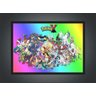 Quadro Decorativo Pokémon Desenho Anime Salas Quartos Decorações Com Moldura G02 - 3
