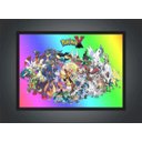 Ver imagem 3 de Quadro Decorativo Pokémon Desenho Anime Salas Quartos Decorações Com Moldura G02
