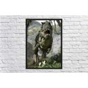 Ver imagem 3 de Quadro Decorativo Dinossauro Salas Quartos Decorações Com Moldura G01