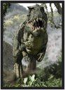 Ver imagem 1 de Quadro Decorativo Dinossauro Salas Quartos Decorações Com Moldura G01