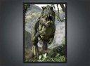 Ver imagem 2 de Quadro Decorativo Dinossauro Salas Quartos Decorações Com Moldura G01
