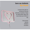 Painel Luminoso Letreiro Criativo Insta - Neon Led Rosa - 6