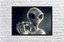 Ver imagem 4 de Quadro Decorativo Disco Voador Ovni E.T Quartos Salas Decorações Com Moldura G09