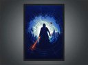 Ver imagem 3 de Quadro Decorativo Darth Vader Star Wars Nerd Geek Decorações Com Moldura G015