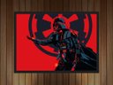 Ver imagem 2 de Quadro Decorativo Darth Vader Star Wars Nerd Geek Decorações Com Moldura G014